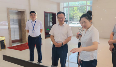 引領科技風尚    共創(chuàng)輝煌未來——六安市科技局領導來我司參觀指導！